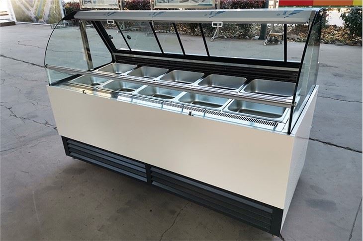 Air Cooling Air Curtain Food Counter