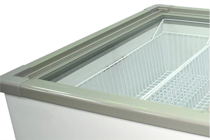 Flat Door Open Display Fridge
